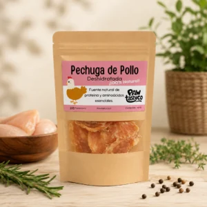 Pechuga de Pollo Deshidratada 100% Natural para Perros y Gatos | Pawtastyco