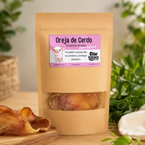 Orejas de Cerdo Deshidratadas para Perros | Mordedor Natural Pawtastyco